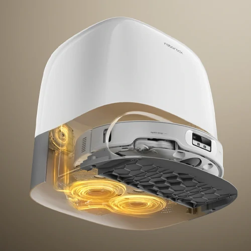جارو رباتیک روبوراک مدل Qrevo Curv 8 Roborock Qrevo Curv - shemshad.com