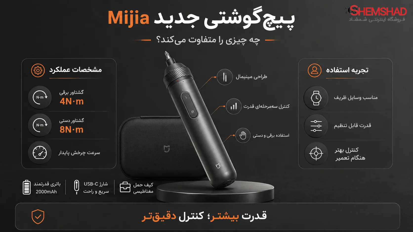 پیچ‌گوشتی جدید Mijia دقیقاً چه چیزی را متفاوت می‌کند؟