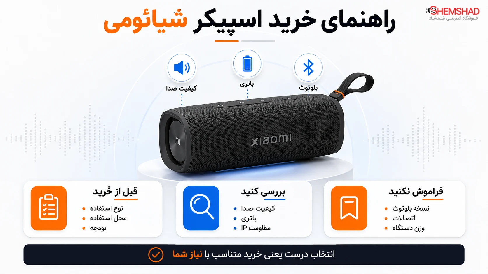 Xiaomi Speaker Buying Guide – ShemShad (1) اگر فقط ظاهر اسپیکر را ببینید، احتمالاً انتخاب اشتباهی خواهید داشت!