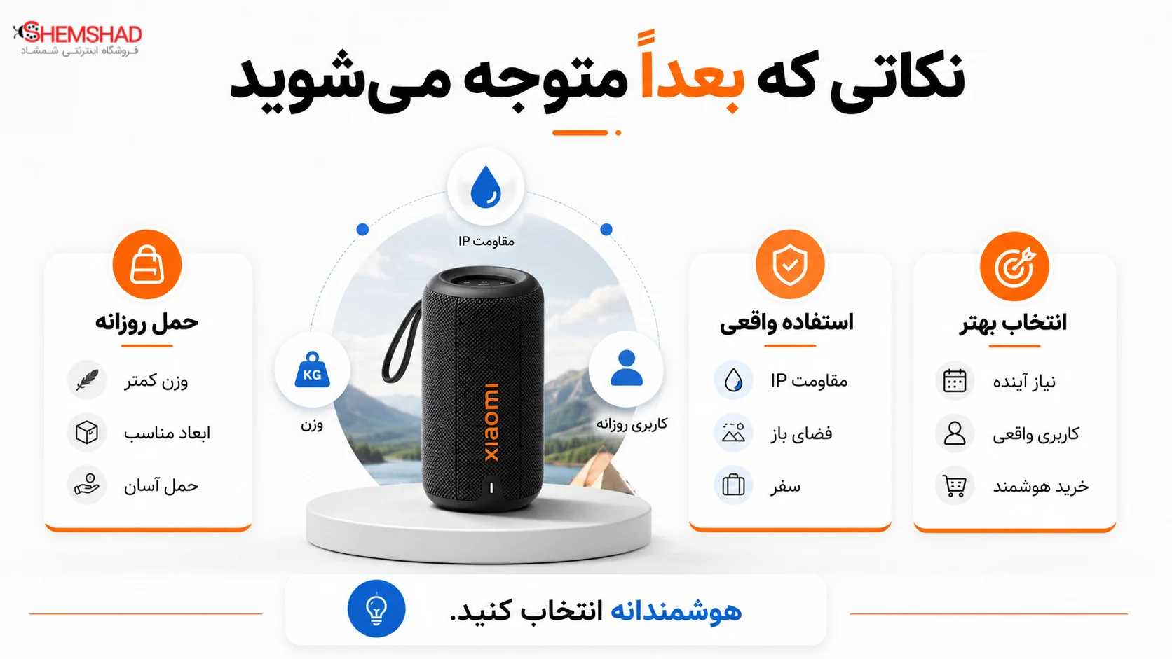 Xiaomi Speaker Buying Guide – ShemShad (3) چند نکته که معمولاً بعد از خرید متوجه آنها میشوید