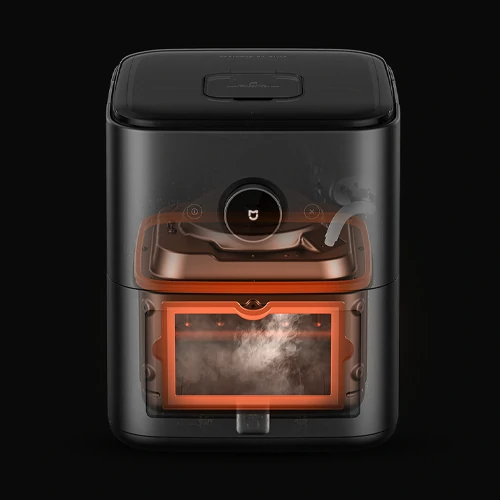 هواپز 7 لیتری شیائومی مدل MAF-ST701 26 Mijia Smart Steam Air Fryer 7L - shemshad.com
