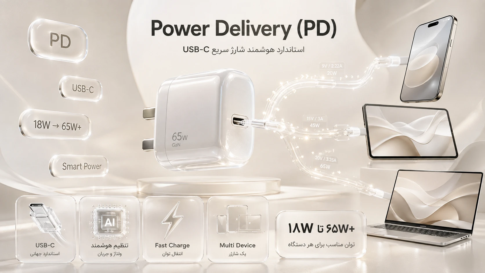 فناوری Power Delivery (PD) چیست؟