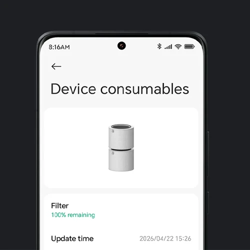 دستگاه تصفیه هوا شیائومی مدل 6 Plus 31 دستگاه تصفیه هوا شیائومی مدل 6 Plus - shemshad.com
