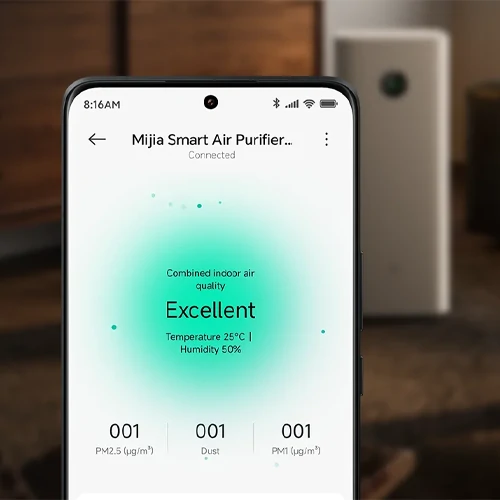 دستگاه تصفیه هوا شیائومی مدل 6 Plus 28 دستگاه تصفیه هوا شیائومی مدل 6 Plus - shemshad.com