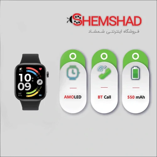 ساعت هوشمند شیائومی مدل Redmi Watch 6 7 ساعت هوشمند شیائومی مدل Redmi Watch 6 - shemshad.com