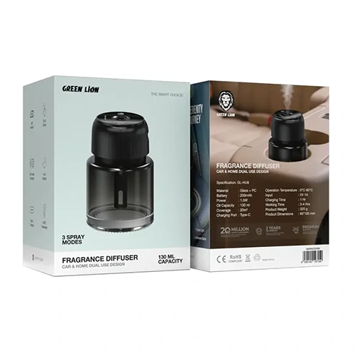 خوشبو کننده 130 میلی لیتر گرین لاین مدل GL-HU8 7 خوشبو کننده 130 میلی لیتر گرین لاین مدل GL-HU8 - shemshad.com