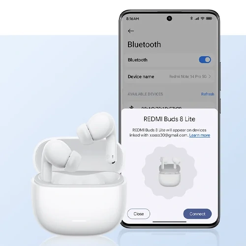 هندزفری بیسیم شیائومی مدل Redmi buds 8 Lite 25 هندزفری بیسیم شیائومی مدل Redmi buds 6 Lite - shemshad.com