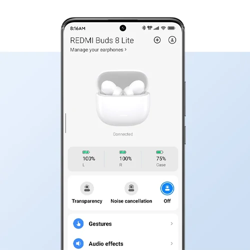 هندزفری بیسیم شیائومی مدل Redmi buds 8 Lite 14 هندزفری بیسیم شیائومی مدل Redmi buds 6 Lite - shemshad.com